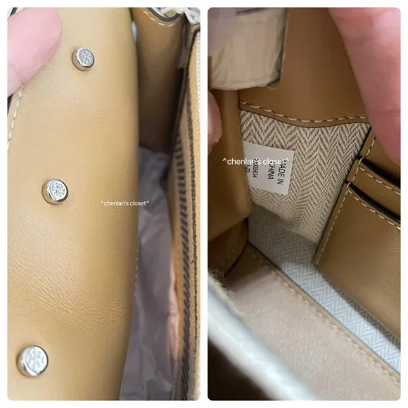 🌸NeW! Authenticated! Rare! Tory Burch PETITE LEE RADZIWILL DOUBLE BAG - Picture 17 of 17